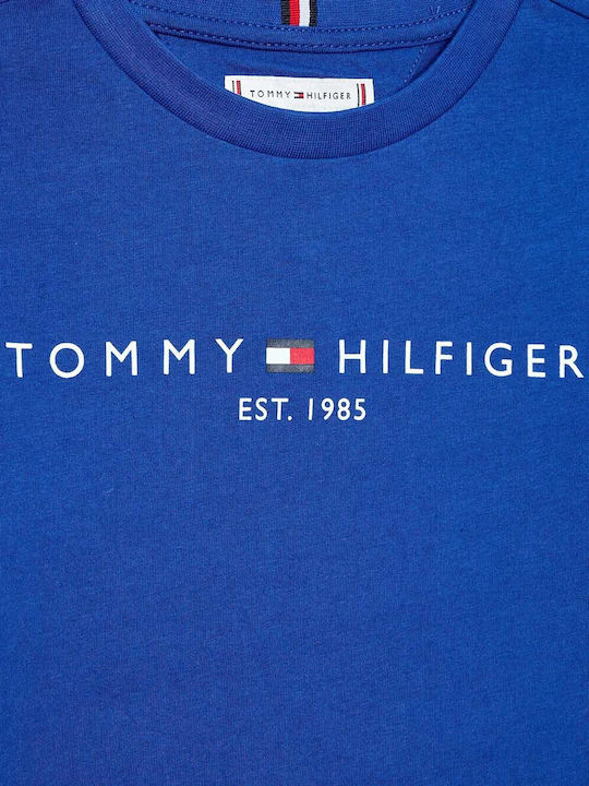 Tommy Hilfiger Παιδική Χειμερινή Μπλούζα Μακρυμάνικη Μπλε