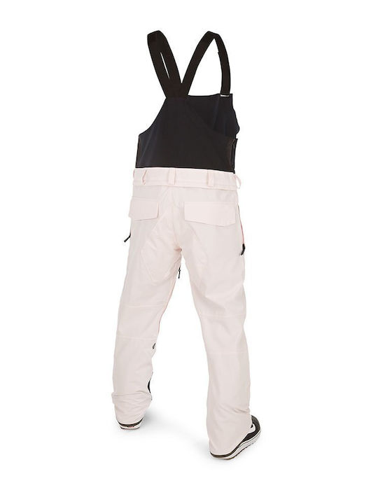 Volcom Roan Bib Overall G1352306-PYP Ανδρική Σαλοπέτα Σκι & Snowboard Ροζ