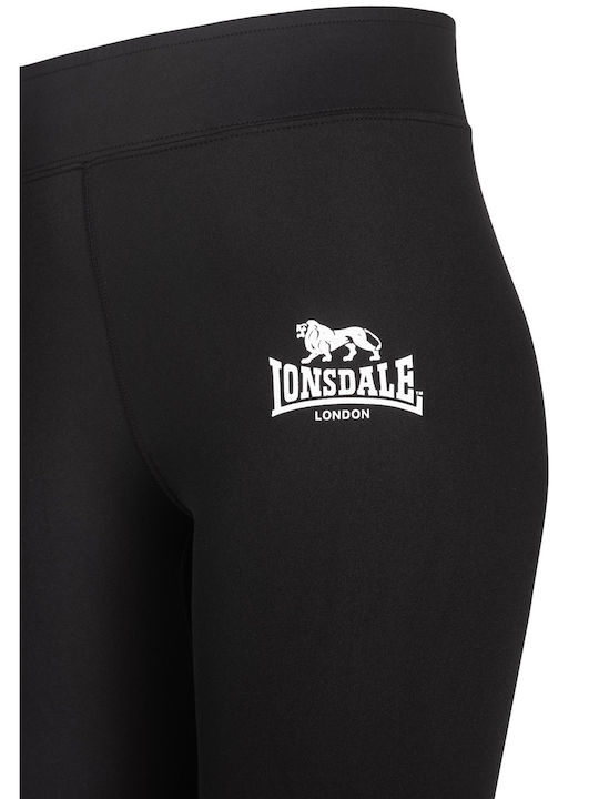 Caldmore Frauen Lang Leggings Hochgeschnitten Schwarz