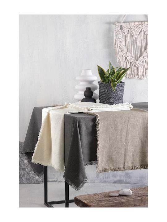 Rythmos Merit Cotton Tablecloth Σπαγγί 150x220cm