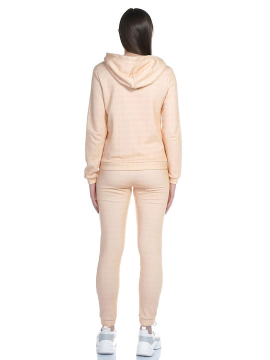 Kendall + Kylie Women's Hooded Cardigan Beige