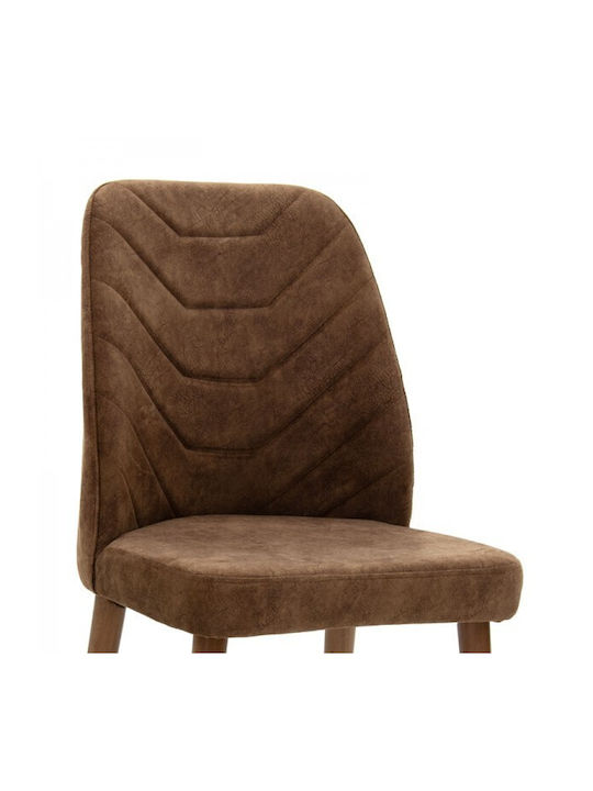 Adeline Stühle Speisesaal Brown antique / Walnut 1Stück 49x52x91cm