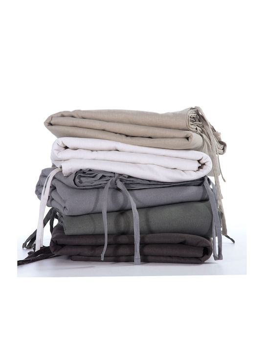 Nef-Nef Homeware Duvet Cover Cotton Single 160x220 Green Green