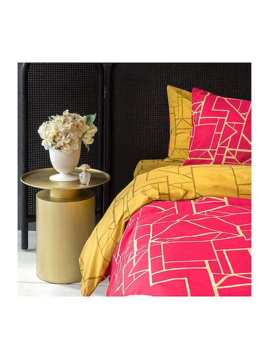 Nima Duvet Cover Set Single with Pillowcase 160x240 Allure Fuchsia