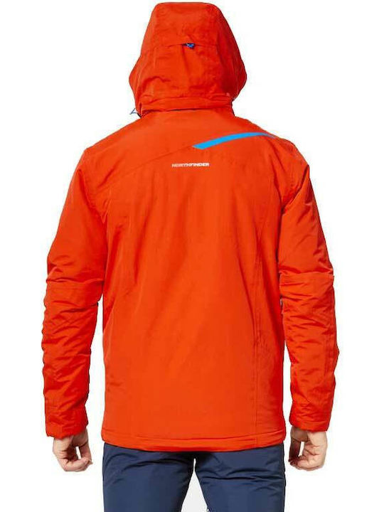 Northfinder Demetrius Men's Ski & Snowboard Jacket Orange SL-BU-3503SNW/ORA/L