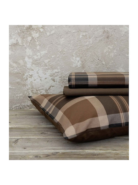 Nima Duvet Cover Set Cotton Single with Pillowcase 160x240 Madum Earth
