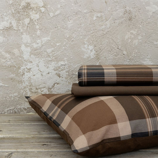 Nima Duvet Cover Set Cotton Single with Pillowcase 160x240 Madum Earth