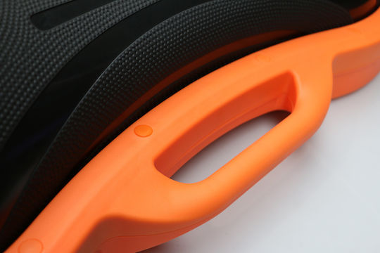MegaFitness Μπάλα Ισορροπίας Μαύρη 103x48.5x25cm