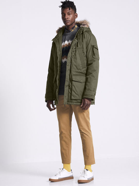 Celio Jacke Parka Mumess - KAKI