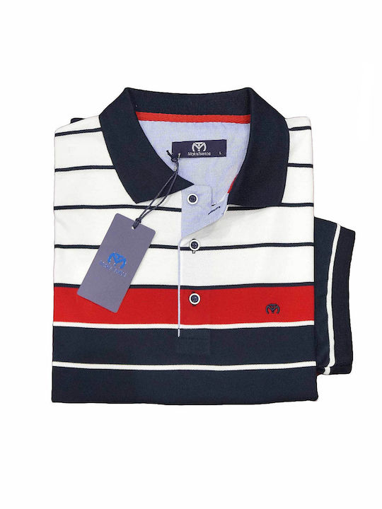 MAKIS TSELIOS POLO SHIRT GESTREIFT BN206 P1528.2