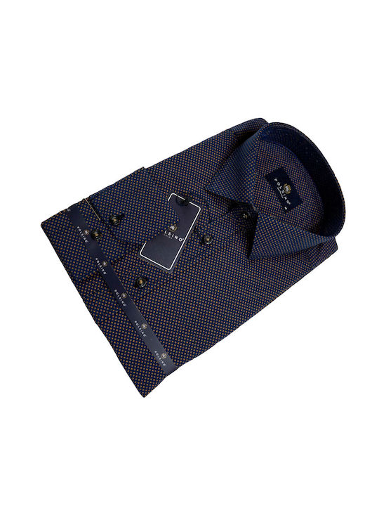 MEN'S SHIRT POLSINO PL-2220A BLUE