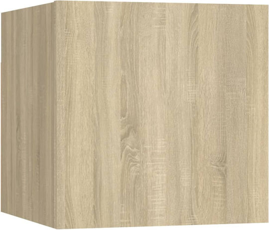 Животно помещение ТВ юнит Sonoma Δρυς 7τμχ Д80xШ30xВ30cm