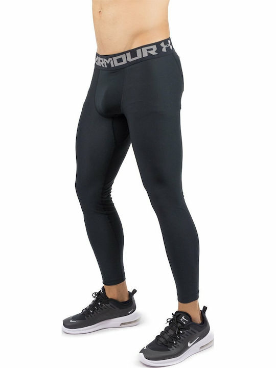 Under Armour Ανδρικό Ισοθερμικό Παντελόνι Compression Μαύρο
