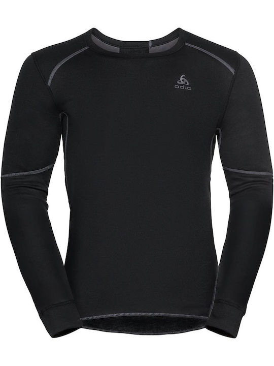 Odlo Active Xwarm Ανδρική Ισοθερμική Μακρυμάνικη Μπλούζα Μαύρη