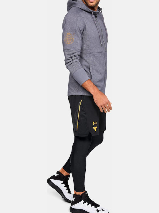 Under Armour Ανδρικό Ισοθερμικό Παντελόνι Compression Μαύρο