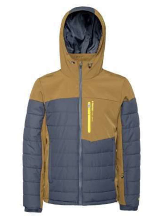 Protest Mount 19 Snowjacket 6711892-470 Ανδρικό Μπουφάν για Σκι & Snowboard Καφέ