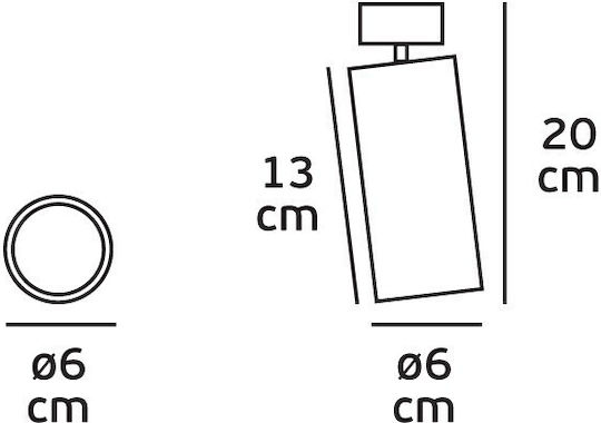VK Lighting Μονό Σποτ με Ντουί GU10 σε Ροζ Χρυσό Χρώμα VK Lighting Μονό Σποτ με Ντουί GU10 σε Ροζ Χρυσό Χρώμα
