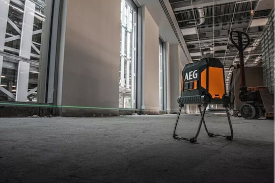 AEG Tools Αυτορυθμιζόμενο Γραμμικό Αλφάδι Laser Πράσινης Δέσμης με Εύρος Εργασίας 30m