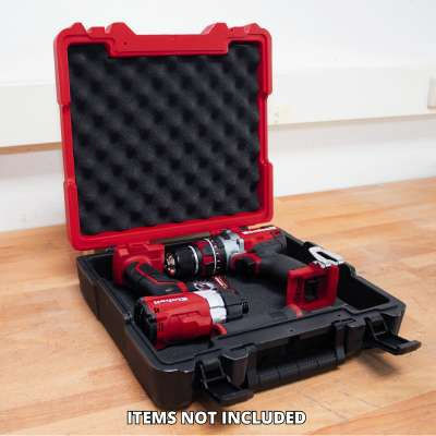 Einhell Ebox S35 Tool Case Plastic Dimensions: W33xD35xH11cm