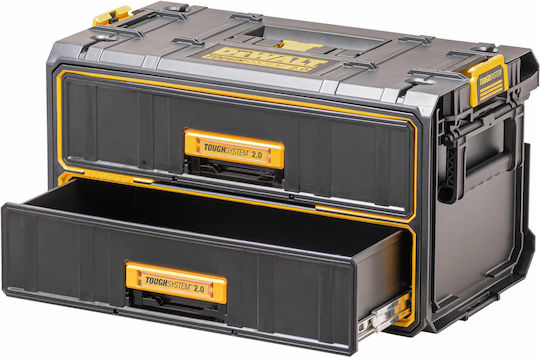 Dewalt Hand Tool Case Plastic 2 Slots Dimensions: W53xD33xH30.5cm