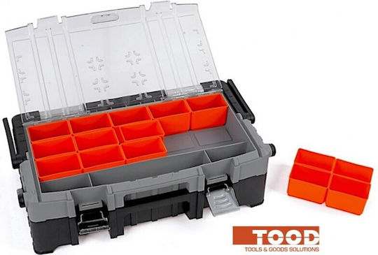 Tood Tools TB 357 Hand Tool Case Aluminum with Tobacco Case Dimensions: W57xD30xH10cm