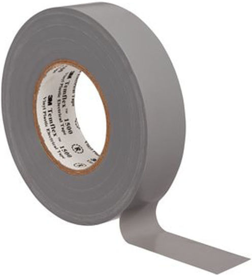 3M Μονωτική Ταινία 19mm x 20m Temflex Γκρι