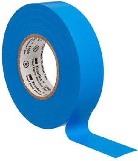 3M Μονωτική Ταινία 19mm x 20m Temflex Μπλε