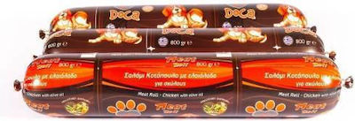 Doca Meat Roll Salami Dog with Chicken and Olive Oil 800gr 001-001-0030