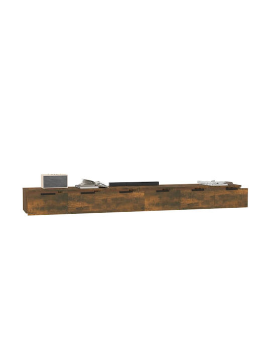 TV Stand Smoky Oak 2 pcs M102xD30xH32cm