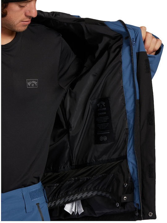 Billabong A/DIV Expedition F6JM22BIF2-0526 Ανδρικό Μπουφάν για Σκι & Snowboard Deep Blue