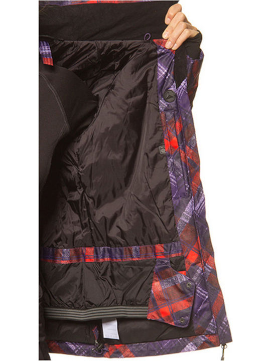 Icepeak Janina 8/53100558 Γυναικείο Μπουφάν για Σκι & Snowboard Πολύχρωμο