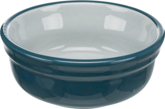 Trixie Eat On Feet Ceramic Bowl Food & Water for Dog & Cat with Base 250ml 13cm in Gray Color 2pcs