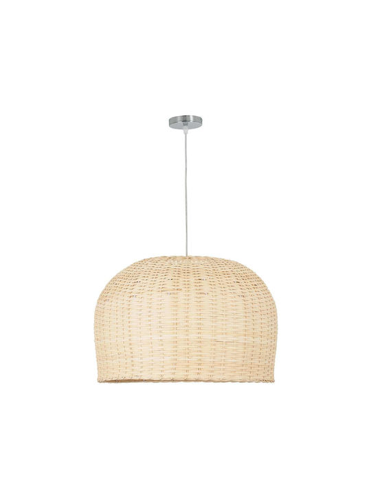 GloboStar Hängelampe Beige Boho Glocke 50cm.