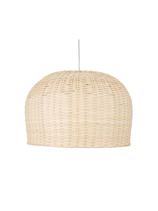 GloboStar Hängelampe Beige Boho Glocke 50cm.