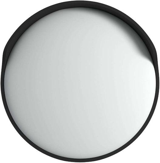 vidaXL Traffic Mirror Black