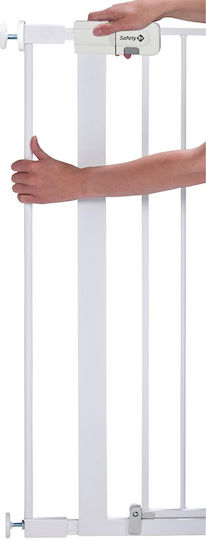 Safety 1st Easy Close Extra Tall Safety Gate Extensions Simple Placement made of Metal in White Color 7x7cm 1pcs