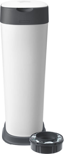 Tommee Tippee Twist & Click XL Diaper Disposal Bin White
