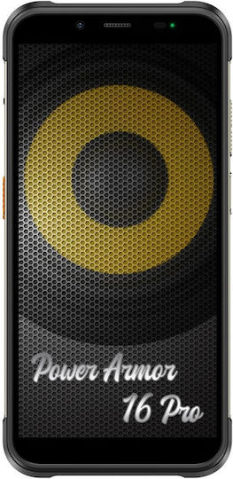 Ulefone Power Armor 16 Pro Dual-SIM (4GB/64GB) Widerstandsfähig Smartphone Schwarz