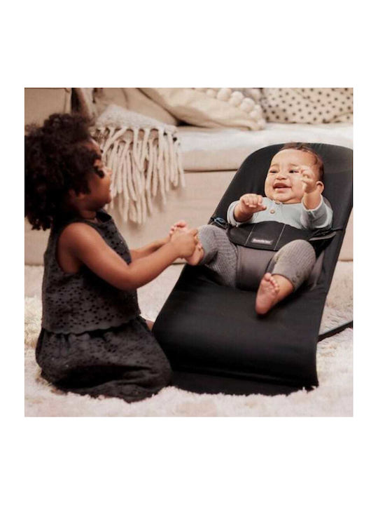 BabyBjorn Χειροκίνητο Relax Μωρού Balance Soft Black/Dark Grey για Παιδί έως 13kg