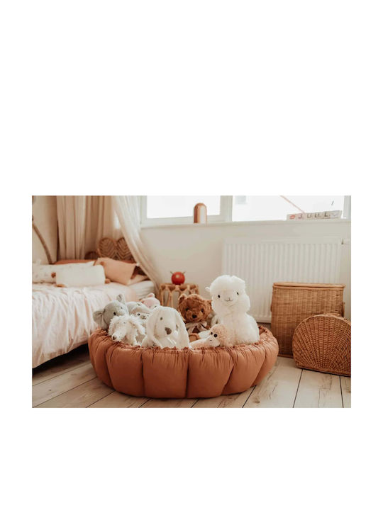 Play&go Bloom Activity Mat Brown 130x130cm