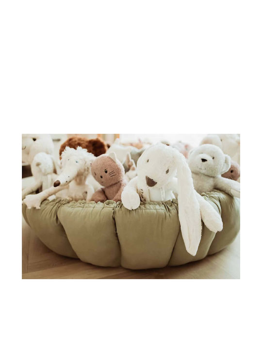 Play&go Bloom Χαλάκι Δραστηριοτήτων Πράσινο 130x130cm Πάχους 50mm