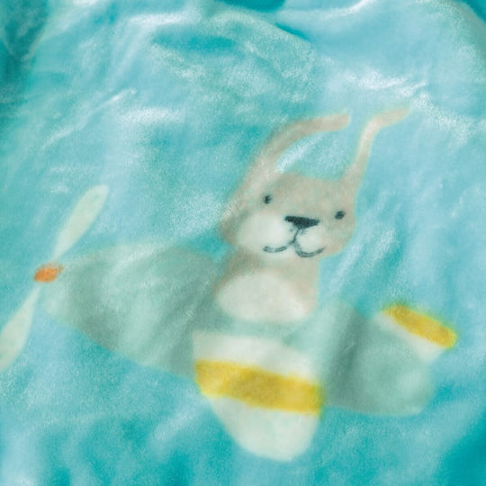 Nima Blanket Velvet Schluffy Light Blue 160x220cm Nima Blanket Velvet Schluffy Light Blue 160x220cm