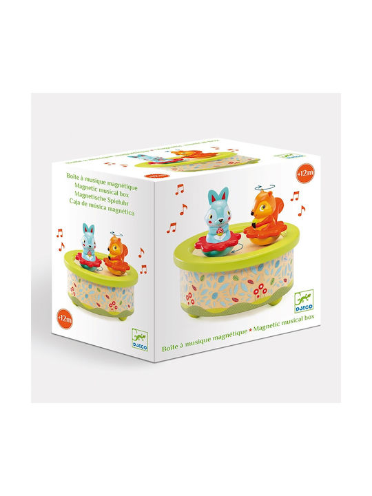 Djeco Wooden Music Box Forest Animals