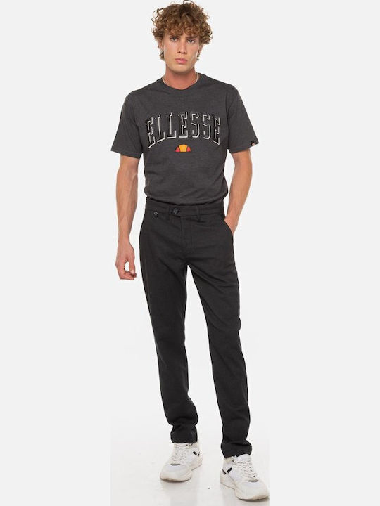 Stanley Men's Chino Trousers Elastic Tapered Grey
