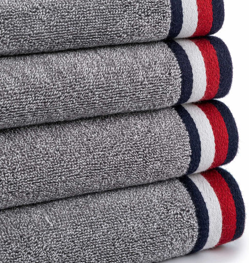 Tommy Hilfiger Prosop de mână Teddy 40x60cm. Marina Greutate 540gr/m²