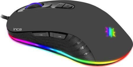 Inca IMG-348 RGB Gaming Gaming Maus 3200 DPI Schwarz