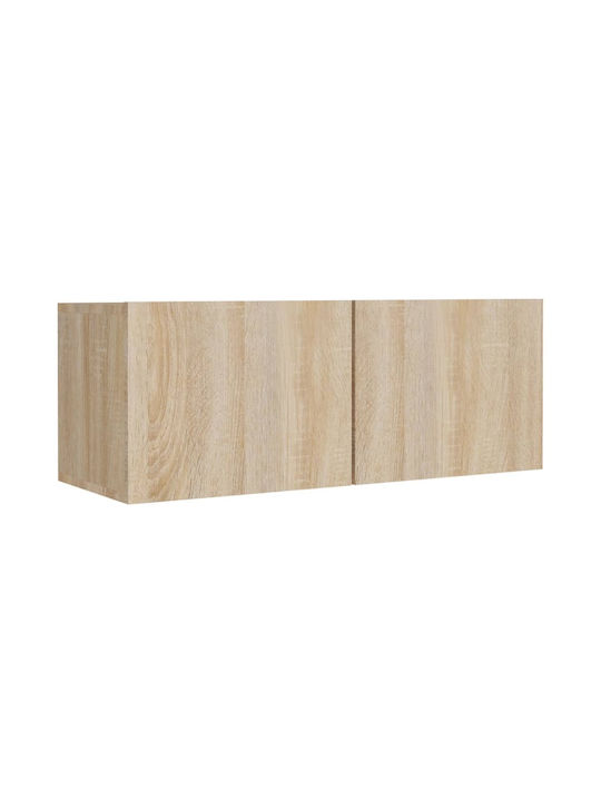 Living Room TV Unit Sonoma Oak 8pcs L80xW30xH30cm