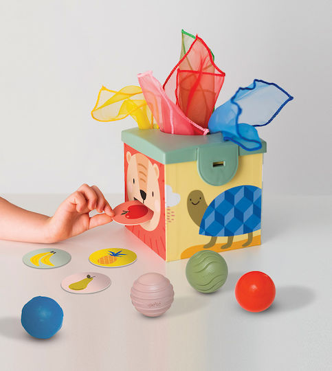 Taf Toys Κύβος Δραστηριοτήτων Magic Box από Ύφασμα για 12+ Μηνών