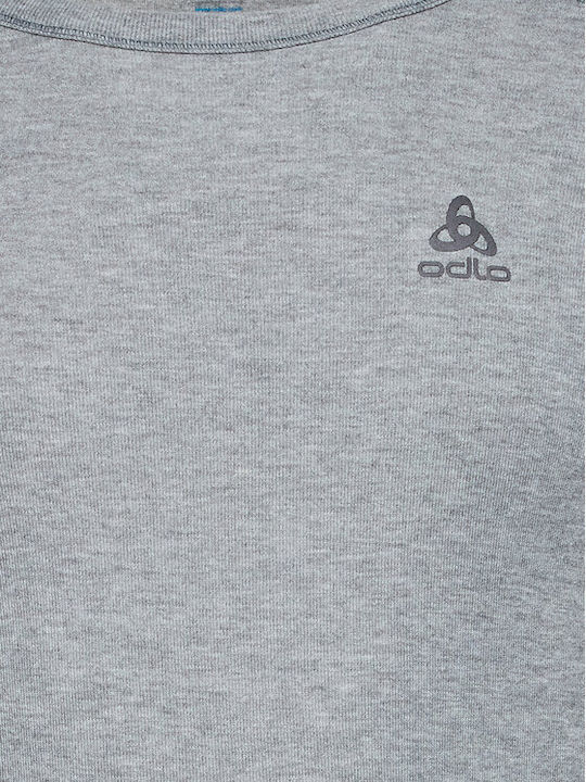 Odlo Active Warm Eco Men's Thermal Long-Sleeved Shirt Gray