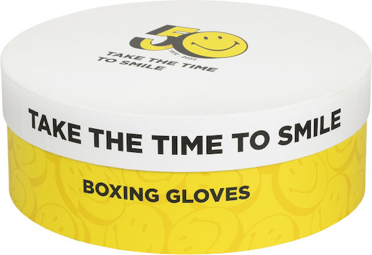 Elion Paris X Smiley Boxing Gloves Leather for Match Black